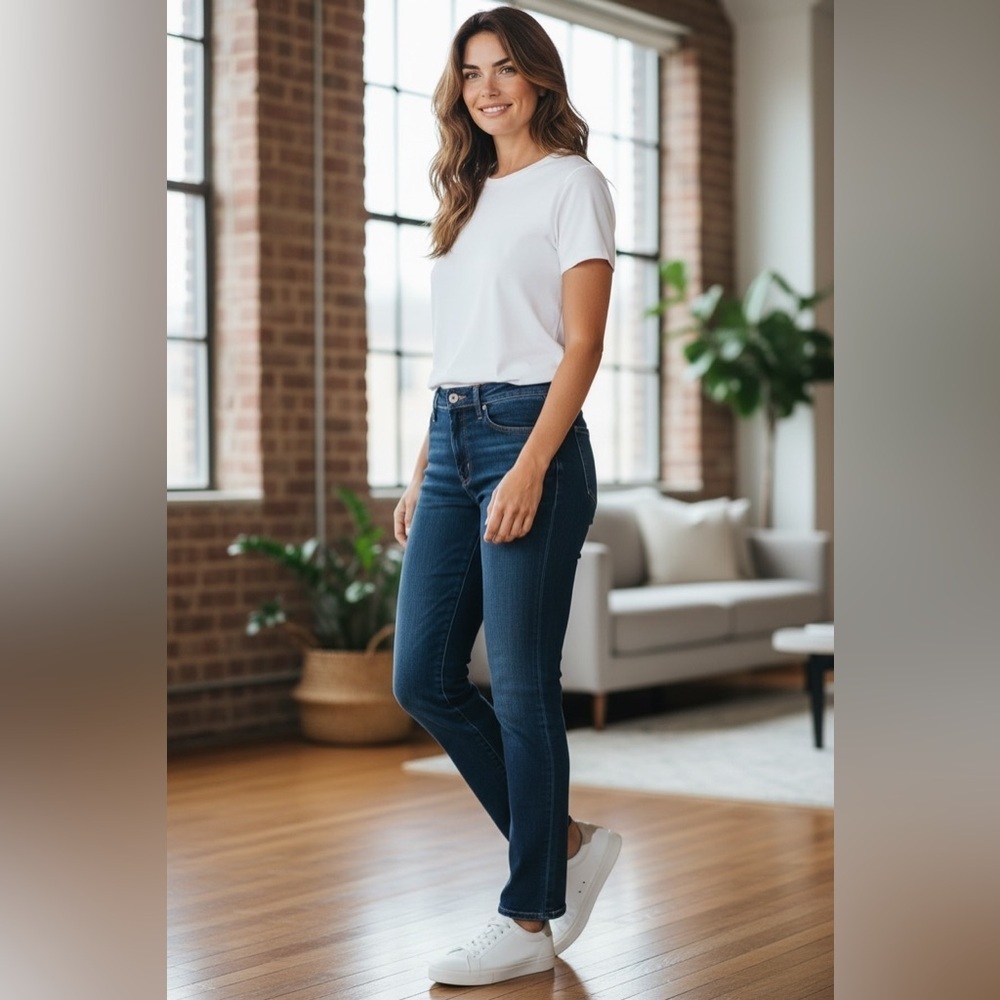 Hudson Classic Blue Women's Jeans - Picture 2 of 7